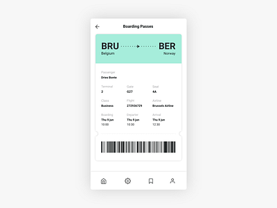 Boardingpass - 024 - DailyUI