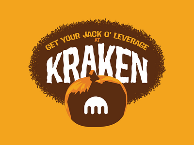 Kraken's Halloween bitcoin ether exchange halloween kraken pupkin squid