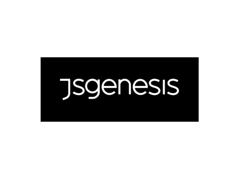 Responsive Jsgenesis logo blockchain joystream jsgenesis logo responsive