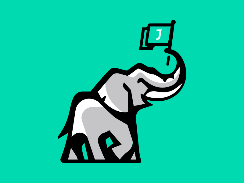 Set of illustration for Joystream's blog bitcoin blockchain blog blue btc crypto elephant green illustration joystream mesopotamia team vector