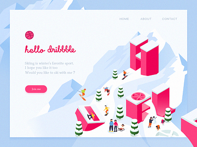 Hello，Dribbble！