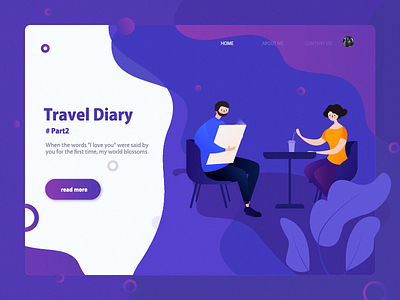 Trivel Draiy 2 illustration travel uiux design