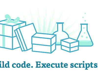 Build code. Execute scripts. build deploybot deployment lab package