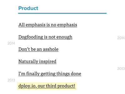Blog archive