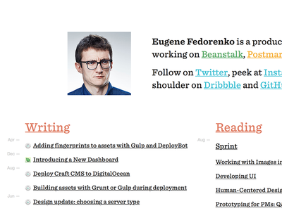 Personal website
