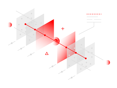 Public Blockchain abstraction bitcoin blockchain crypto cryptocurrency ico illustration isometric landing startup token vector