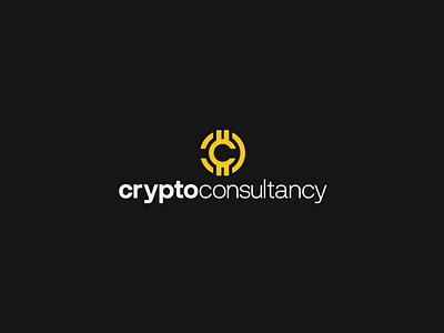 Crypto Consultancy brand brand design brand identity branding branding design crypto design flat icon identity logo mark minimal monogram