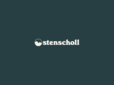 Stenscholl brand brand design brand identity branding branding design design flat icon identity logo mark minimal monogram outdoor typography