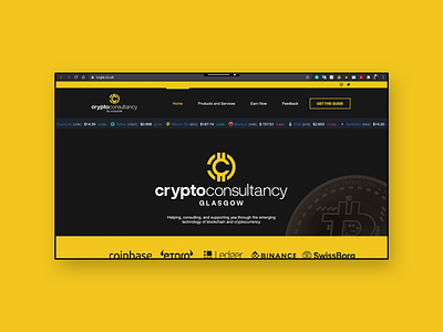 Crypto Consultancy Web Design