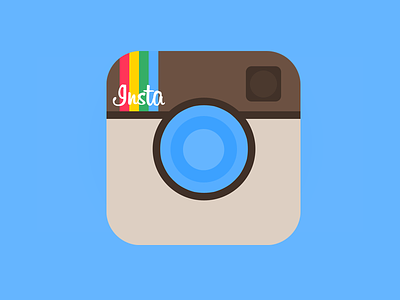 Instagram Logo - Redesign V2 flat intagram logo redesign