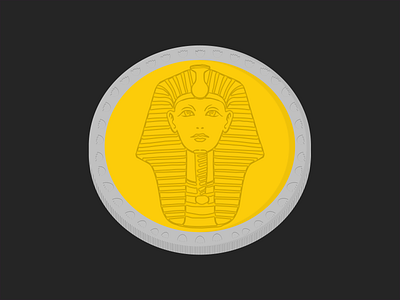 Egyptian Coin Pharaoh