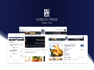 🥘 Internal Sales Portal Website