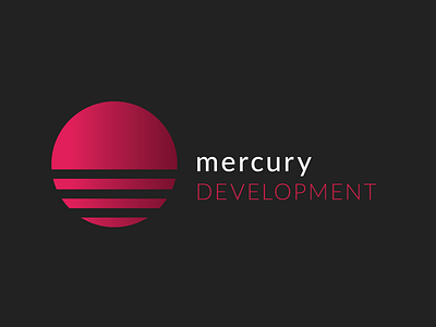 Mercury development - Logo redesign branding design graphic illustration logo redesign typography