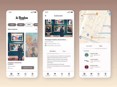 Le Bonbon | App redesign app design mobile redesign ui ux