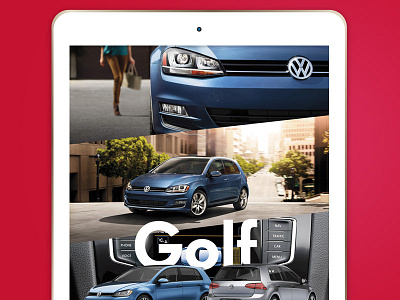 Volkswagen Golf ad advertising concept design golf methodologi print sport volkswagen vw