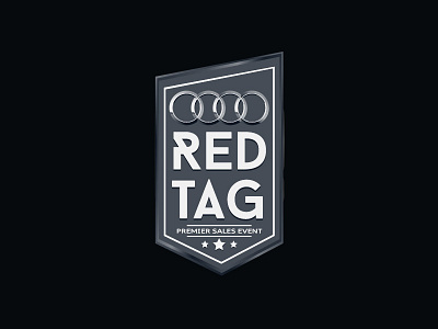 ATL Automotive Red Tag Premier Sales Event brand brand id brandmark id identity logo logotype methodologi