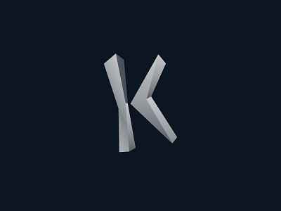 K brand brand id brandmark clean concept id identity logo logotype methodologi minimal sterile