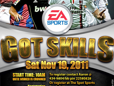 Got Skills Tourney fifa game multi player playstation soccer sports tournament video video game