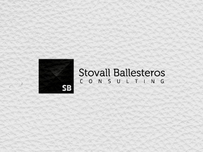 Stovall Ballesteros Consulting brand brandmark business logo logotype marketing print web