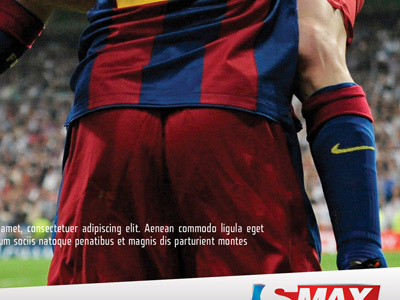 Celebate advertising barcelona football la liga marketing soccer sports tv