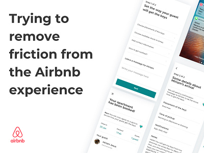 Reassuring users, a UX case study for Airbnb airbnb app app design design feature ui ux