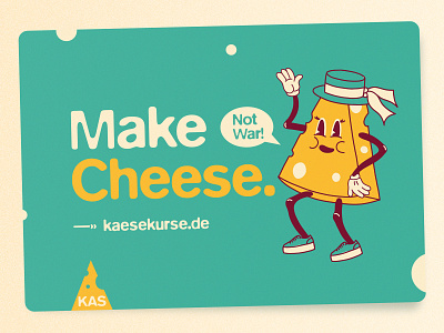 KAS Flyer branding cheese design flyer graphic design illustration logo minimal restaurant retro vector