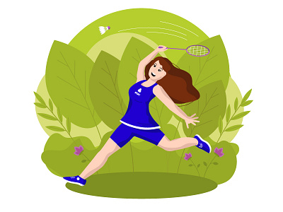 badminton girl