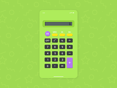 Daily UI 004 - Calculator 004 calculator calculator design daily ui daily ui 004 digital design mobile mobile design ui