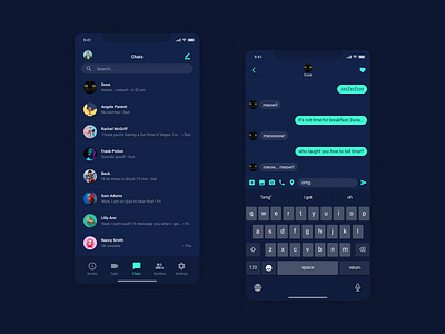 Daily UI 013 - Direct Messaging