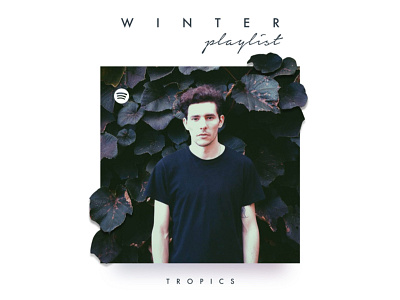 Winter Playlist auckland clean design itunes minimal music new zealand simple sketch ui web