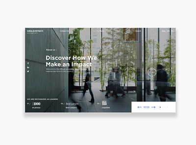 Minimalistic Law Firm Website | 2019 2019 trend app corporate corporate design design interaction interface design landing law law firm lawyer minimal trend trends ui ui ux web website website design websites