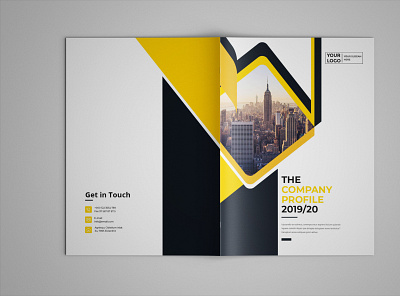 company business Profile branding brochure brochure design business profile company branding company profile corporate design graphic design