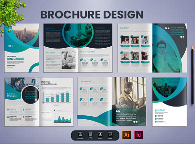 Company Profile Brochure Design Template poster template