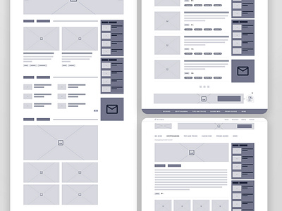 Wireframe Blog