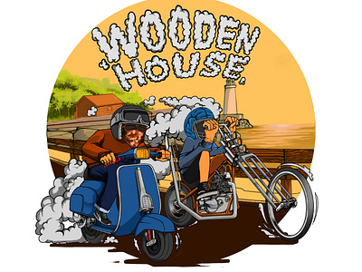 Wooden House Collabs  T-Shirt