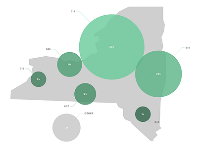 Create Upstate 2015 Attendee Map createupstate gray green map ny