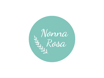 Nonna Rosa branding cosmetic logo logo logo design logotype