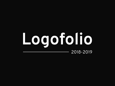 Logofolio 2018-2019 branding design logo logofolio