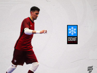 Escaut Winter Cup - FFF Competition Branding branding event football futsal identity logo soccer