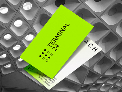 Terminal24 - Fitness Coach Business Card