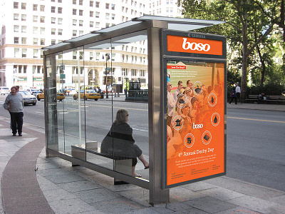 BOSO advertising branding identity print