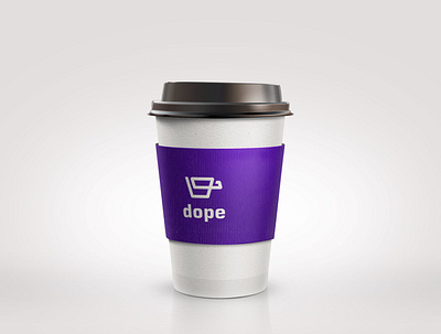 Dope Coffe Logo corporate design identity logo logo design