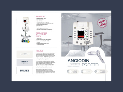 Booklet for the medical device manufacturer BIOSS