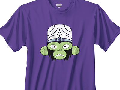 Supervillain T-shirt gorillaz jojo mojo mojo jojo monkey t shirt the powerpuff girls