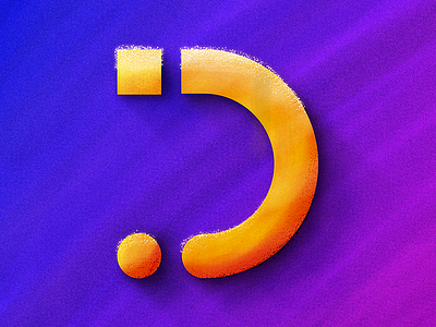 36 days of type - D 36daysoftype 36daysoftyped color d happy smile smiley