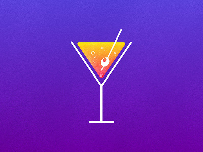 36 days of type - Y 36daysoftype 36daysoftypey cocktail drink martini
