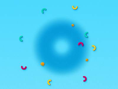 36 days of type - 0 36daysoftype0 donut nothing zero