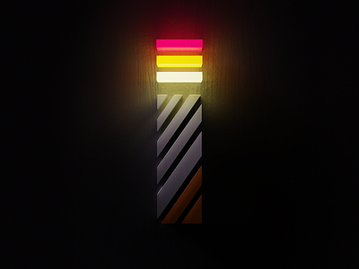 36 days of type - I 36 days of type 36daysoftype cigarette dark i light orange pink red typography white yellow