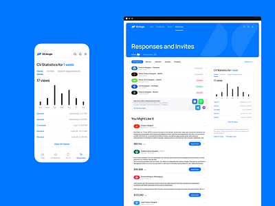 DCAngle — Job Search Responses Page