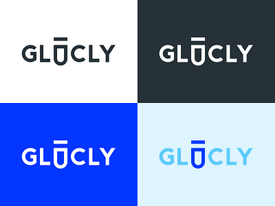 Our New Logo app ui glucly logo logo design logos